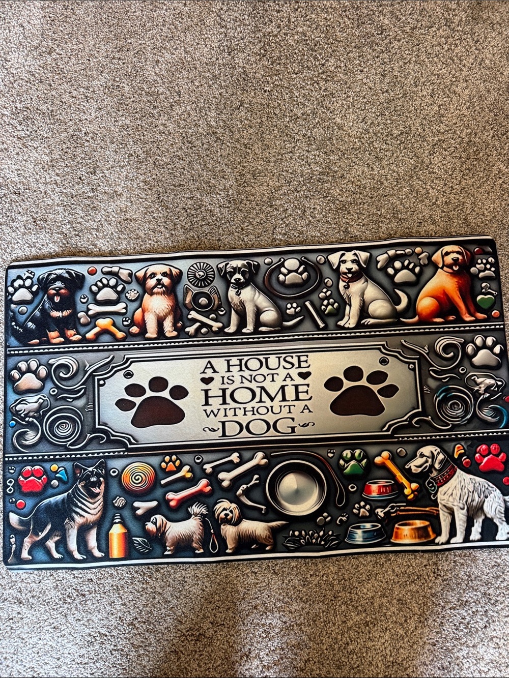 New cute house rug/mat for dog lovers 29x18